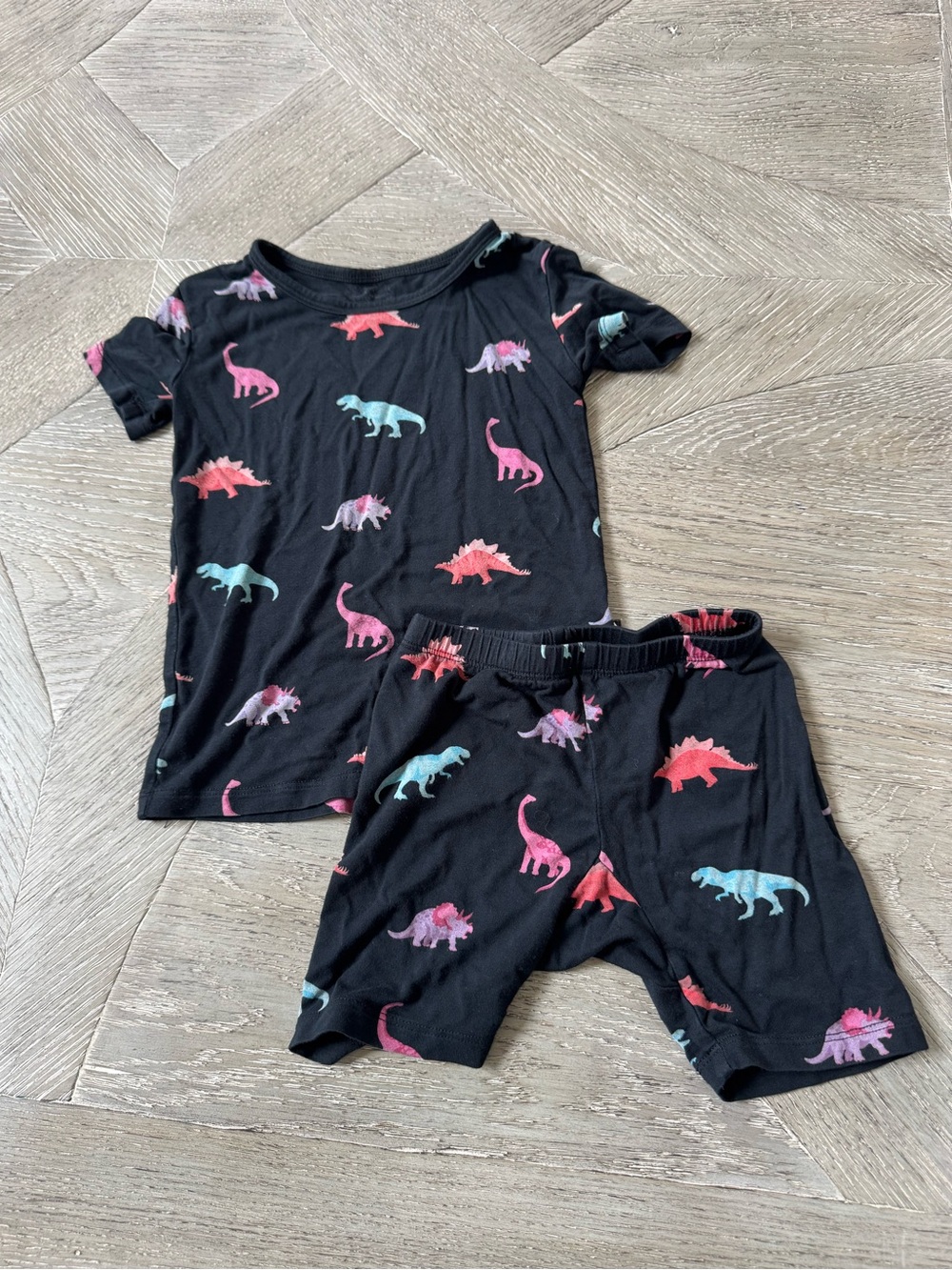 Kyte Baby pajamas in midnight roar
